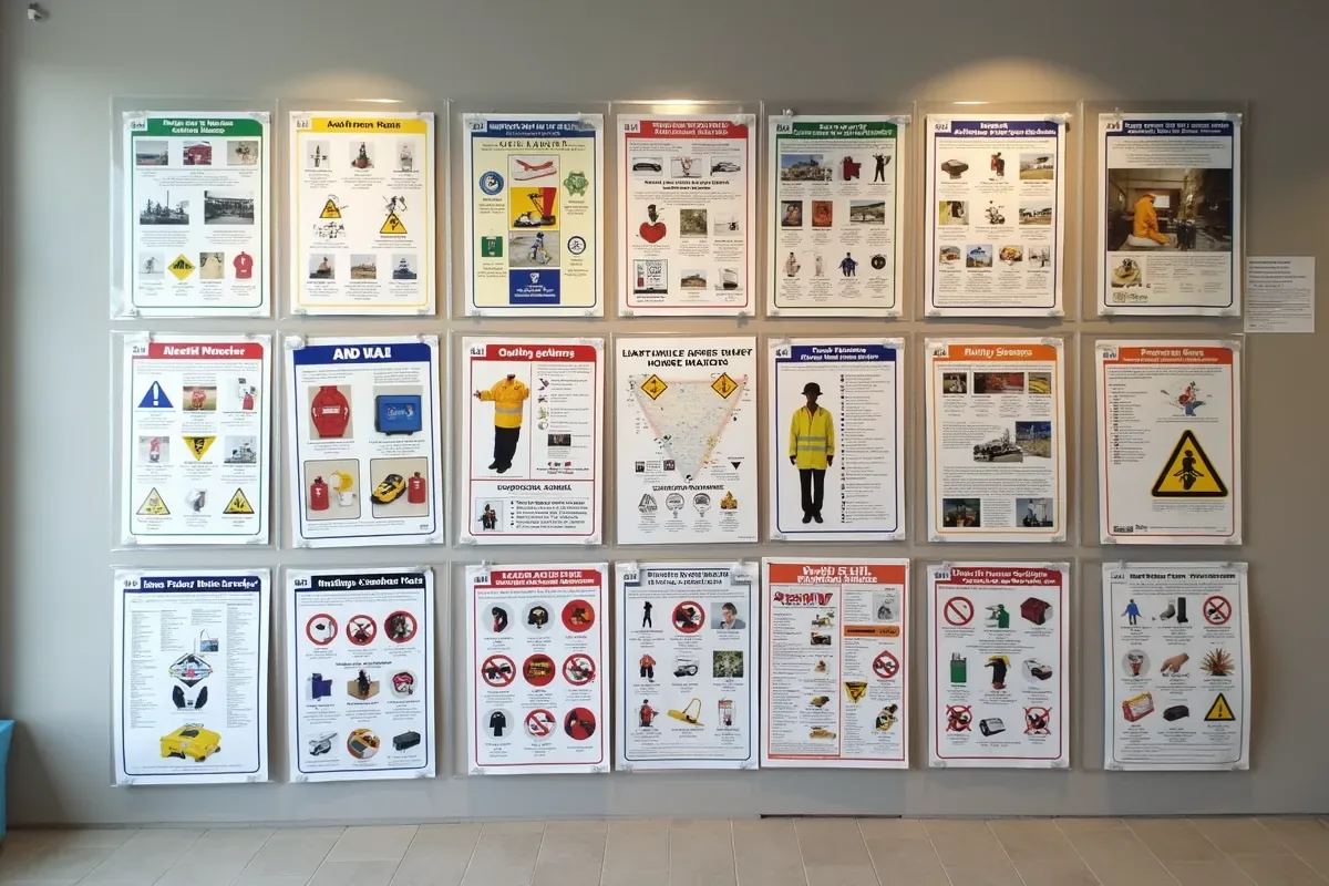 Plakaty BHP – Znaczenie, Rodzaje i Skuteczność w Pracy
