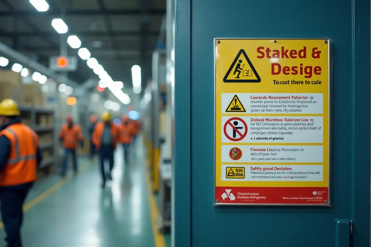 Plakaty BHP – Znaczenie, Rodzaje i Skuteczność w Pracy